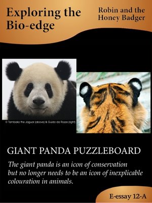cover image of Giant Panda Puzzleboard